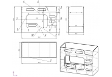 Двухъярусная кровать Дельта МАКС 20.30 Схема с размерами