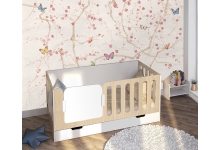 Детская кровать Сказка ДС-10 в цвете Дуб Кремона