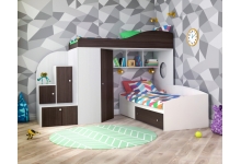 Кровать-чердак Кадет 2 для двоих детей