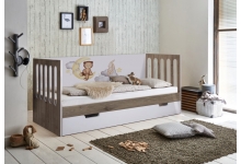 Кровать для детей Сказка с планкой-царгой
